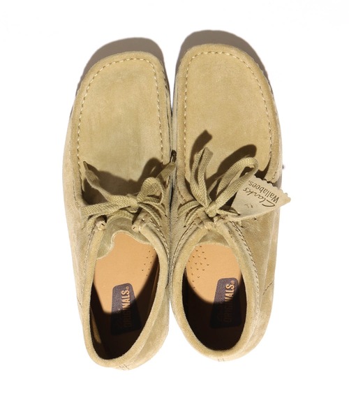 Clarks（クラークス）の「Clarks/クラークス Wallabee ワラビー Boot ワラビー スエード シューズ（ブーツ・メンズ・ダークブラウン/ベージュ・7.5/8/8.5/9）」の7枚目の写真
