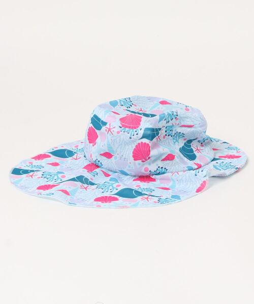 OVERRIDE（オーバーライド）の「ｷｯｽﾞ ｽｲﾑﾀﾚﾂｷﾊｯﾄｼｪﾙ（ハット・キッズ・ライトブルー・FREE）」の2枚目の写真