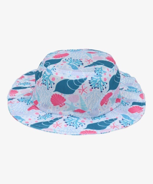 OVERRIDE（オーバーライド）の「ｷｯｽﾞ ｽｲﾑﾀﾚﾂｷﾊｯﾄｼｪﾙ（ハット・キッズ・ライトブルー・FREE）」の7枚目の写真