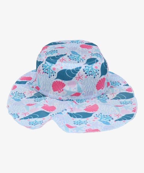 OVERRIDE（オーバーライド）の「ｷｯｽﾞ ｽｲﾑﾀﾚﾂｷﾊｯﾄｼｪﾙ（ハット・キッズ・ライトブルー・FREE）」の10枚目の写真