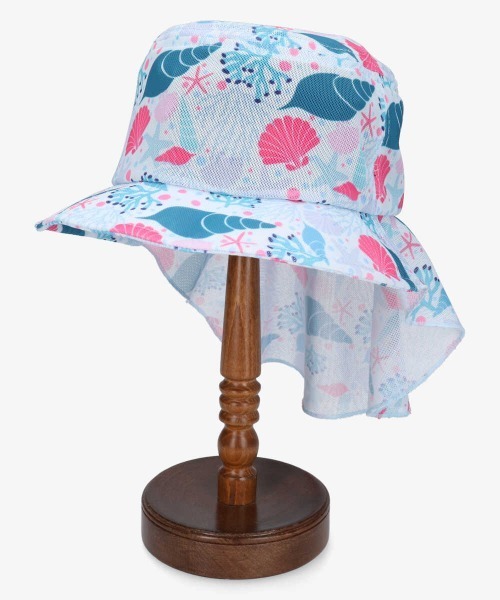 OVERRIDE（オーバーライド）の「ｷｯｽﾞ ｽｲﾑﾀﾚﾂｷﾊｯﾄｼｪﾙ（ハット・キッズ・ライトブルー・FREE）」の14枚目の写真