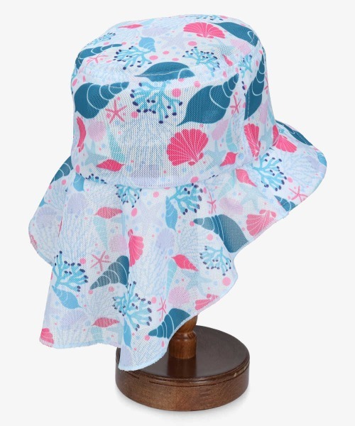 OVERRIDE（オーバーライド）の「ｷｯｽﾞ ｽｲﾑﾀﾚﾂｷﾊｯﾄｼｪﾙ（ハット・キッズ・ライトブルー・FREE）」の15枚目の写真