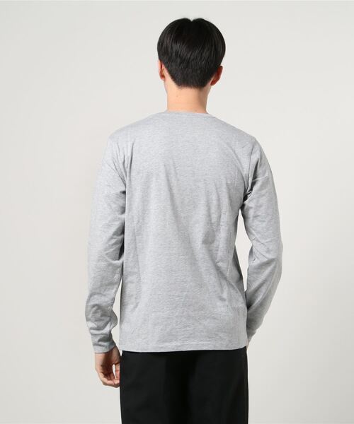 Saturdays NYC(サタデーズ ニューヨークシティ )の「Slash L/S Tee P(Tシャツ/カットソー・メンズ・グレー/ブラック・X-SMALL/S/M/L/XL)」の5枚目の写真