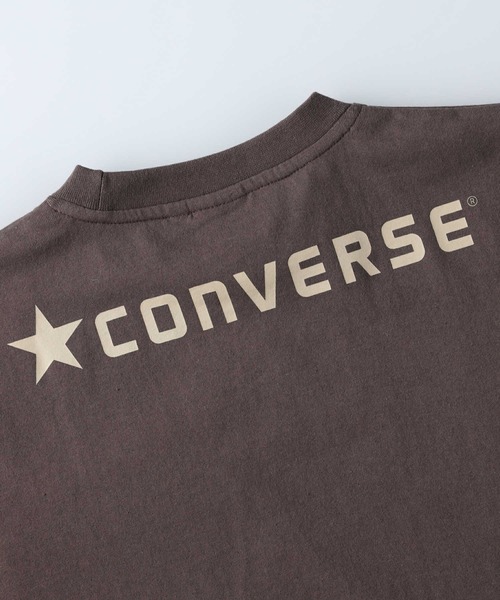 CONVERSE（コンバース）の「【CONVERSE】ビッグポケットTシャツ（Tシャツ/カットソー・キッズ・ホワイト/ブラウン/グリーン/ブラック・105/120/140/130/155）」の10枚目の写真