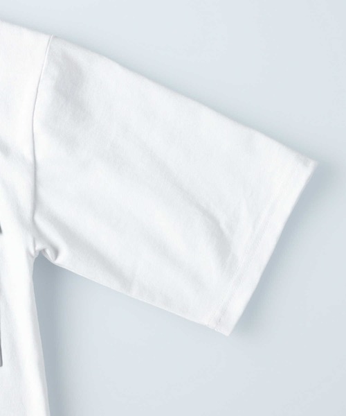 CONVERSE（コンバース）の「【CONVERSE】ビッグポケットTシャツ（Tシャツ/カットソー・キッズ・ホワイト/ブラウン/グリーン/ブラック・105/120/140/130/155）」の6枚目の写真