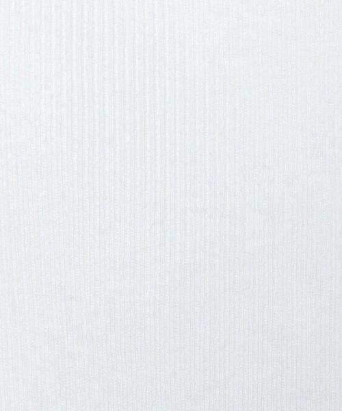 H　BEAUTY&YOUTH UNITED ARROWS（エイチビューティーアンドユースユナイテッドアローズ）の「＜H＞COTTON RIB CAMISOLE/キャミソール（キャミソール・レディース・ブラック/ダークグリーン/ホワイト・FREE）」の6枚目の写真