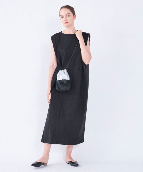 Laugoa(ラウゴア)の「VLA ショルダー かごバッグ(かごバッグ・レディース・ブラック/パープル/シルバー/アイボリー・9)」の18枚目の写真