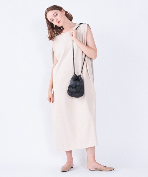 Laugoa(ラウゴア)の「VLA ショルダー かごバッグ(かごバッグ・レディース・ブラック/パープル/シルバー/アイボリー・9)」の15枚目の写真