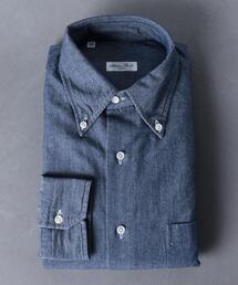 Salvatore Piccolo | ＜Salvatore Piccolo（サルヴァトーレ ピッコロ）＞ シャンブレー ボタンダウン シャツ(シャツ/ブラウス)