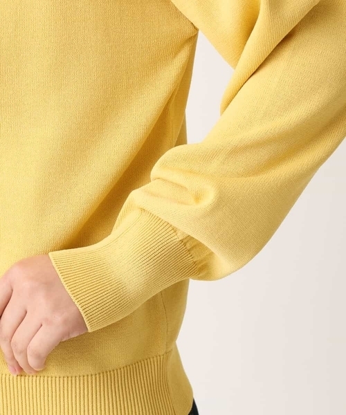 a.v.v（アーヴェヴェ）の「【洗える/アンサンブル対応】Ｖネックカーディガン（カーディガン/ボレロ・レディース・ライトイエロー/ブラック/ホワイト・36/40/34/42/38）」の21枚目の写真