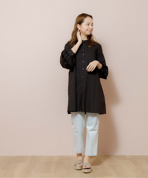 flower（フラワー）の「エアリーリボンチュニック（チュニック・レディース・ホワイト/ブラック・FREE）」の17枚目の写真