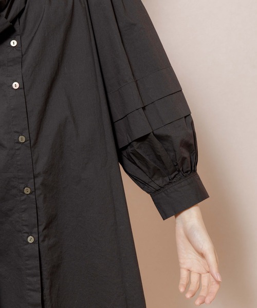 flower（フラワー）の「エアリーリボンチュニック（チュニック・レディース・ホワイト/ブラック・FREE）」の22枚目の写真