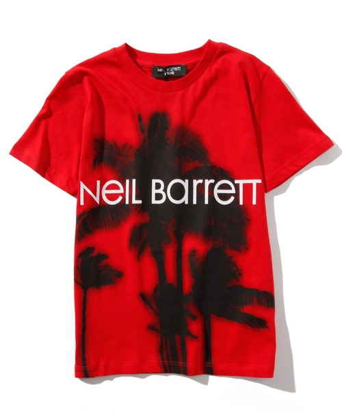 NEIL BARRETT（ニールバレット）の「Neil Barrett（ニール バレット）Tシャツカットソー（Tシャツ/カットソー・キッズ・ホワイト/レッド/ブラック・6YEAR/8YEAR/10YEAR/12YEAR/14Y/4YEAR）」の3枚目の写真