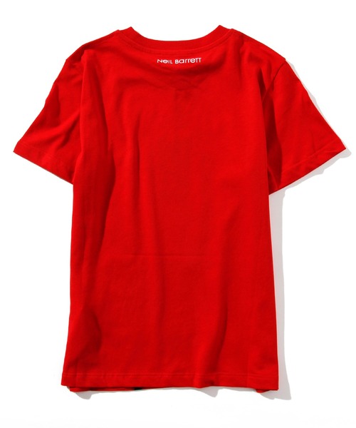 NEIL BARRETT（ニールバレット）の「Neil Barrett（ニール バレット）Tシャツカットソー（Tシャツ/カットソー・キッズ・ホワイト/レッド/ブラック・6YEAR/8YEAR/10YEAR/12YEAR/14Y/4YEAR）」の16枚目の写真