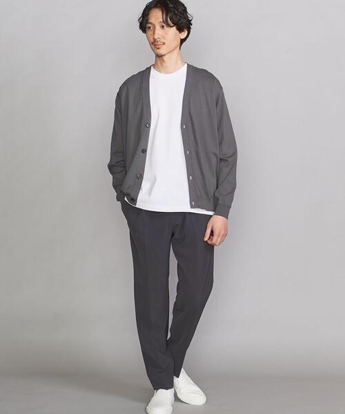 BEAUTY&YOUTH UNITED ARROWS（ビューティーアンドユースユナイテッドアローズ）の「BY ガスコットン Vカーディガン（カーディガン/ボレロ・メンズ・ブラック/ダークグレー・M/L/S/XL）」の11枚目の写真