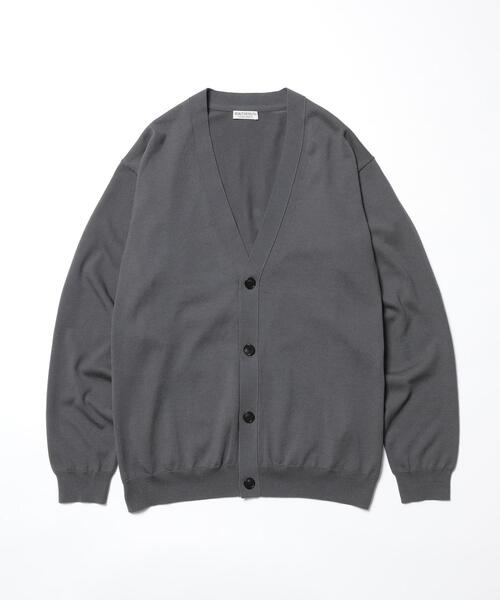 BEAUTY&YOUTH UNITED ARROWS（ビューティーアンドユースユナイテッドアローズ）の「BY ガスコットン Vカーディガン（カーディガン/ボレロ・メンズ・ブラック/ダークグレー・M/L/S/XL）」の19枚目の写真