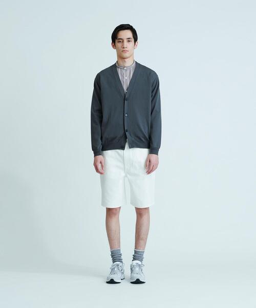BEAUTY&YOUTH UNITED ARROWS（ビューティーアンドユースユナイテッドアローズ）の「BY ガスコットン Vカーディガン（カーディガン/ボレロ・メンズ・ブラック/ダークグレー・M/L/S/XL）」の14枚目の写真