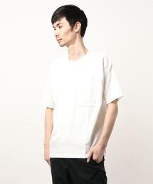 PLUS ONE | 【PLUS ONE】スムースクルーＴシャツ(Tシャツ/カットソー)