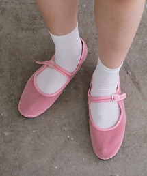 drogheria Crivellini | 【drogheria Crivellini】ベルベットメリージェーンシューズ(スリッポン)