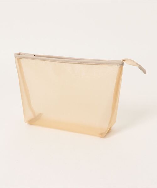 ACCOMMODE(アコモデ)の「シースルーカゴバッグ(かごバッグ・レディース・ラベンダー/ブラウン/ライトベージュ・FREE)」の12枚目の写真