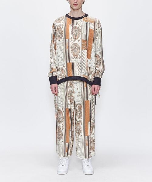 FACCIES（ファチーズ）の「＜FACCIES＞ ORIENTAL LONG PT/イージーパンツ（その他パンツ・メンズ・ベージュ/レッド・1/2）」の9枚目の写真