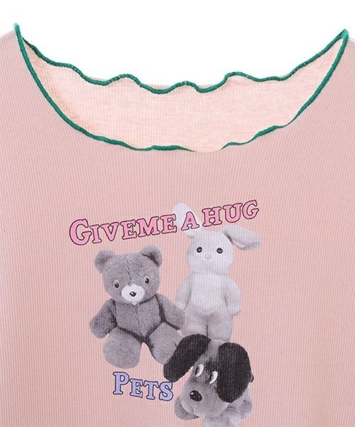 Candy Stripper(キャンディストリッパー)の「GIVE ME A HUG ワンピース(ワンピース・レディース・ブラック/ピンク/アイボリー・2)」の7枚目の写真