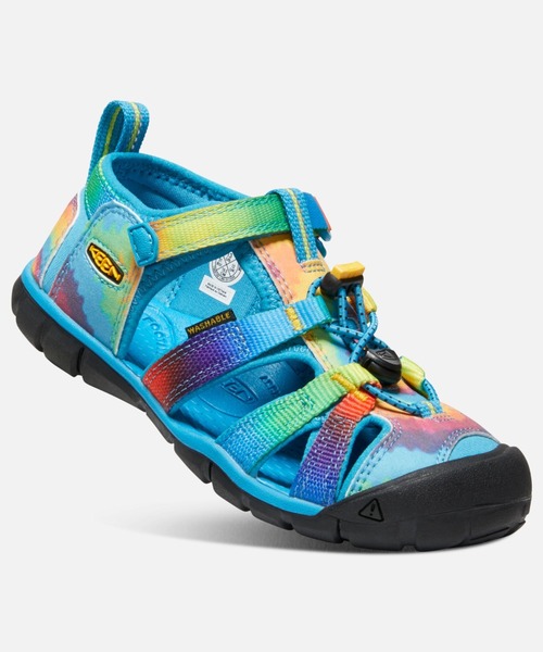 KEEN（キーン）の「SEACAMP II CNX / シーキャンプ ツー シーエヌエックス / キッズ サンダル（サンダル・キッズ・レインボー・15cm/16cm/17cm/18cm/18.5cm/19.5cm）」の6枚目の写真