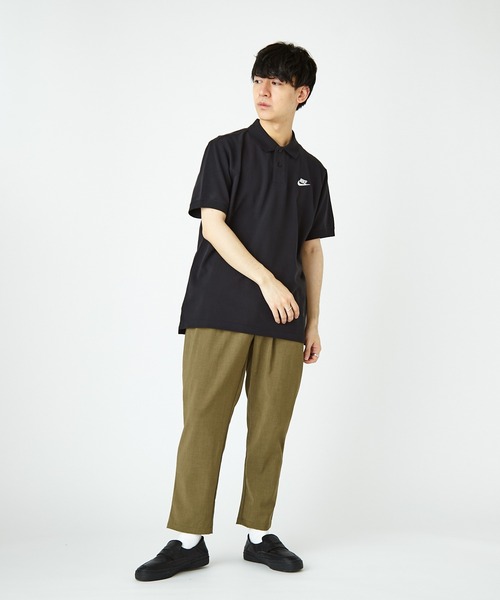 NIKE（ナイキ）の「【NIKE/ナイキ】 CE マッチアップ PQ ポロ（ポロシャツ・メンズ・ブラック/ホワイト・MEDIUM/LARGE）」の5枚目の写真