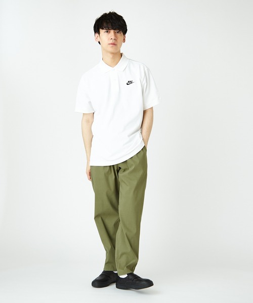 NIKE（ナイキ）の「【NIKE/ナイキ】 CE マッチアップ PQ ポロ（ポロシャツ・メンズ・ブラック/ホワイト・MEDIUM/LARGE）」の15枚目の写真