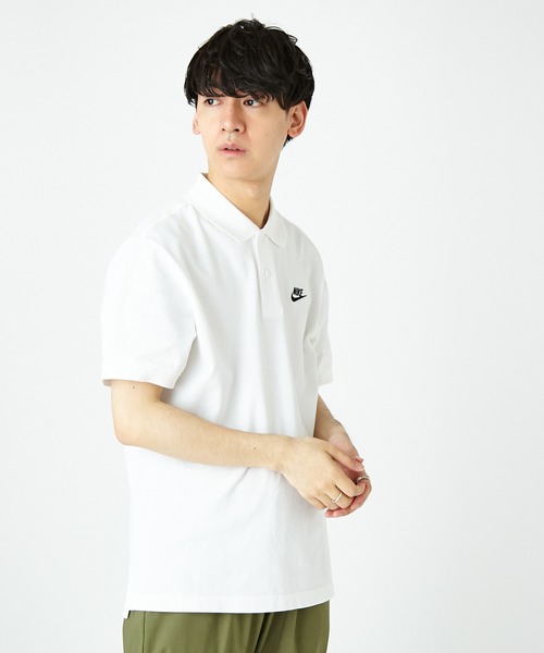 NIKE（ナイキ）の「【NIKE/ナイキ】 CE マッチアップ PQ ポロ（ポロシャツ・メンズ・ブラック/ホワイト・MEDIUM/LARGE）」の16枚目の写真