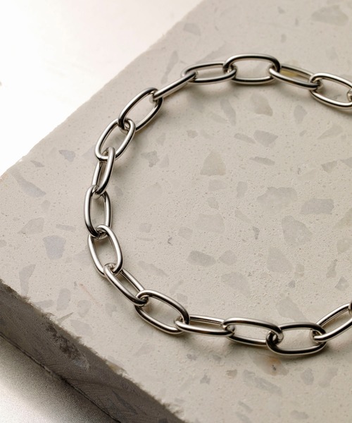 MAIN ATTRACTION（メインアトラクション）の「【MAIN ATTRACTION】Stainless Steel Chain Bracelet（ブレスレット・メンズ・シルバー系その他/シルバー系その他2・FREE）」の4枚目の写真