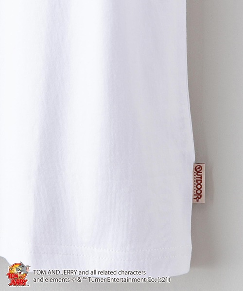 OUTDOOR PRODUCTS（アウトドアプロダクツ）の「【TOM AND JERRY/トムとジェリー】 別注プリントTシャツ（Tシャツ/カットソー・メンズ・ホワイト/ピンク/ベージュ/ホワイト系その他/ブラック/ブルー/ピンク系その他/その他2/その他1/ベージュ系その他・X-LARGE/LARGE/MEDIUM/SMALL）」の18枚目の写真