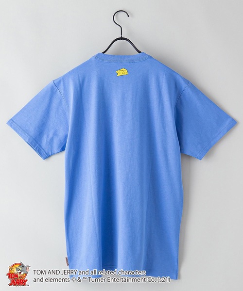 OUTDOOR PRODUCTS（アウトドアプロダクツ）の「【TOM AND JERRY/トムとジェリー】 別注プリントTシャツ（Tシャツ/カットソー・メンズ・ホワイト/ピンク/ベージュ/ホワイト系その他/ブラック/ブルー/ピンク系その他/その他2/その他1/ベージュ系その他・X-LARGE/LARGE/MEDIUM/SMALL）」の15枚目の写真