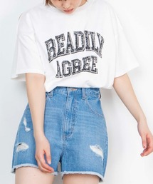 WEGO | WEGO/オープンショルダーロゴT(Tシャツ/カットソー)