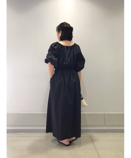 BEARDSLEY(ビアズリー)の「ギャザーワンピース(ワンピース・レディース・ブラック・FREE)」の8枚目の写真