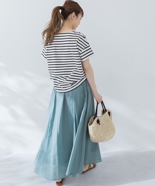 URBAN RESEARCH Sonny Label（アーバンリサーチサニーレーベル）の「ルーズボーダープルオーバー（Tシャツ/カットソー・レディース・ブラック系その他/グレー系その他/ピンク系その他・FREE）」の13枚目の写真