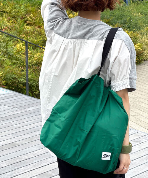 Drifter（ドリフター）の「◇【WEB限定】【Drifter / ドリフター】ECO TOTE MECO TOTE M（エコバッグ/サブバッグ・レディース・レオパード/グリーン/レッド/ブラック・FREE）」の3枚目の写真