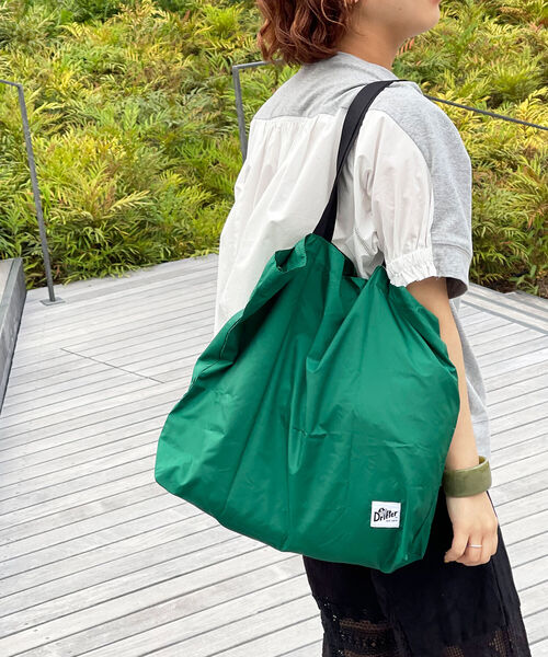 Drifter（ドリフター）の「◇【WEB限定】【Drifter / ドリフター】ECO TOTE MECO TOTE M（エコバッグ/サブバッグ・レディース・レオパード/グリーン/レッド/ブラック・FREE）」の15枚目の写真