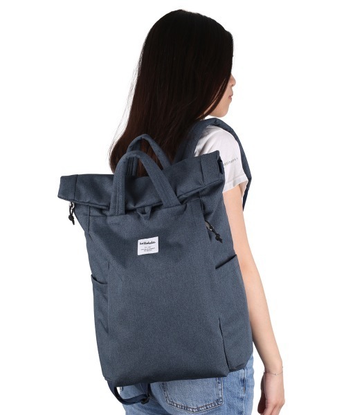 hellolulu（ハロルル）の「hellolulu TATE All Day Backpack － 730954（バックパック/リュック・レディース・グレー系その他/ブラック/ブルー系その他・ONE）」の3枚目の写真