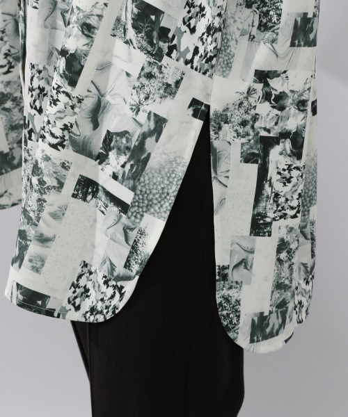 JEANASIS(ジーナシス)の「【SETUP対応】リサイクルコーヒーレギュラーシャツSS/952902(シャツ/ブラウス・レディース・ベージュ/アイボリー/モスグリーン/ブラック系その他・FREE)」の17枚目の写真