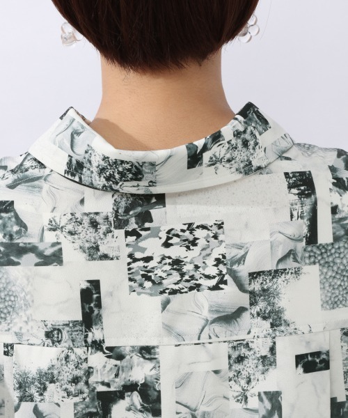 JEANASIS(ジーナシス)の「【SETUP対応】リサイクルコーヒーレギュラーシャツSS/952902(シャツ/ブラウス・レディース・ベージュ/アイボリー/モスグリーン/ブラック系その他・FREE)」の18枚目の写真