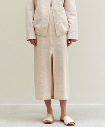 Moia | 【Moia】SLIT SKIRT / モイア スリット ロング スカート(スカート)
