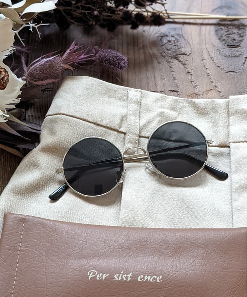 Per sist ence（パーシエンス）の「Per sist ence/パーシエンス 　ロイドサングラス （ケース・眼鏡クリーナー付）（サングラス・レディース・A/B/C/D/E/F/G/H/I/J・FREE）」の3枚目の写真