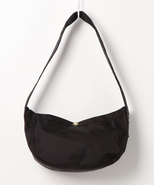 bulle de savon（ビュルデサボン）の「MARINDAY 66NYLON　BLUEBLUE（ショルダーバッグ・レディース・ブラック/アイボリー・FREE）」の21枚目の写真