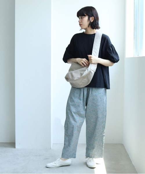 bulle de savon（ビュルデサボン）の「MARINDAY 66NYLON　BLUEBLUE（ショルダーバッグ・レディース・ブラック/アイボリー・FREE）」の7枚目の写真