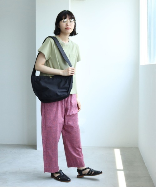 bulle de savon（ビュルデサボン）の「MARINDAY 66NYLON　BLUEBLUE（ショルダーバッグ・レディース・ブラック/アイボリー・FREE）」の17枚目の写真