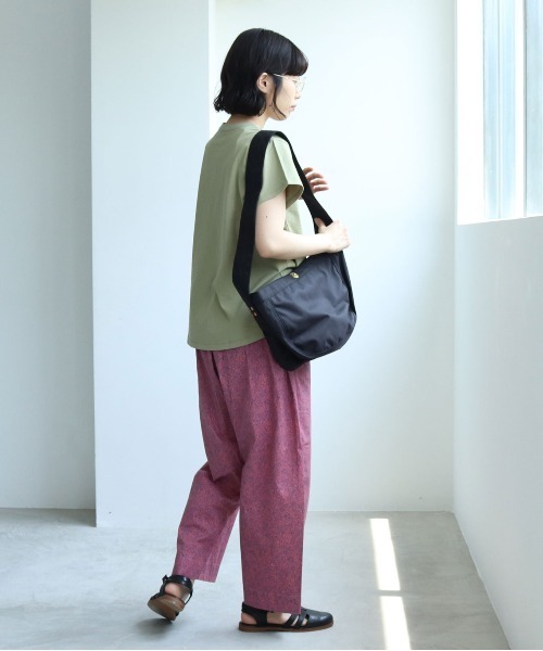 bulle de savon（ビュルデサボン）の「MARINDAY 66NYLON　BLUEBLUE（ショルダーバッグ・レディース・ブラック/アイボリー・FREE）」の19枚目の写真