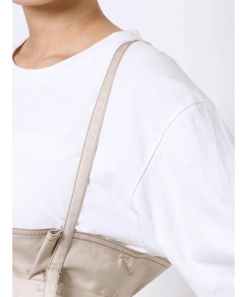 MERCURYDUO（マーキュリーデュオ）の「シャンブレーハイウエストタックスカート（スカート・レディース・ベージュ/カーキ・SMALL/MEDIUM）」の12枚目の写真