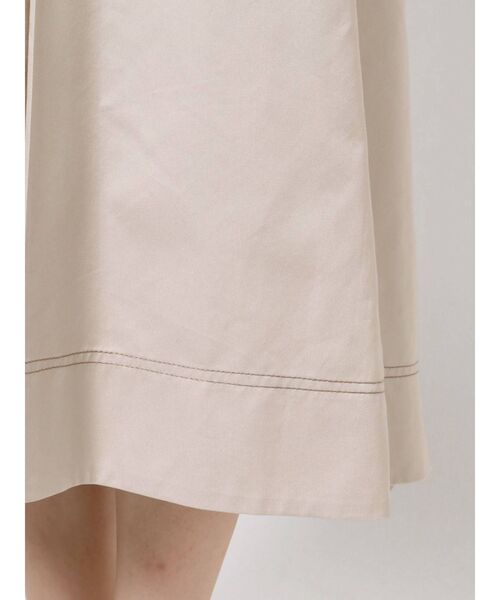 MERCURYDUO（マーキュリーデュオ）の「シャンブレーハイウエストタックスカート（スカート・レディース・ベージュ/カーキ・SMALL/MEDIUM）」の11枚目の写真