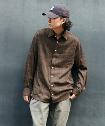 SPOC STORE | 【SPOC STORE】オーバーサイズチェックシャツ(シャツ/ブラウス)